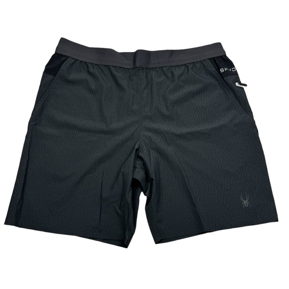 Spyder Active Quick-Dry Stretch Zippered Pockets Performance Shorts Men's SZ XL